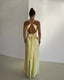 Ismay | Glossy Satin Gown