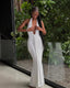 Amira | Women's Deep Halter Maxi Summer Dress
