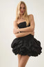 Elora | Women's Strapless Bubble Hem Mini Cocktail Dress
