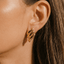 Isla | Women's Three Layer Wing Earrings