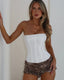 Jolie | Women's Strapless Corset Summer Top