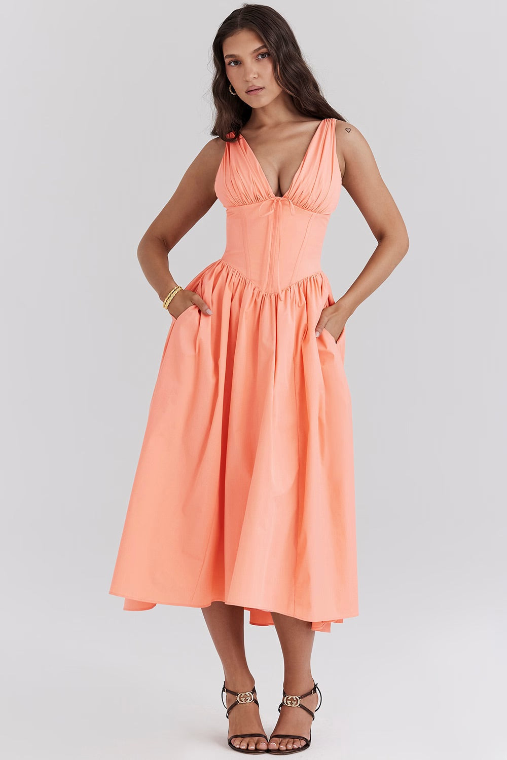 Winry | Fresh Floral Midi