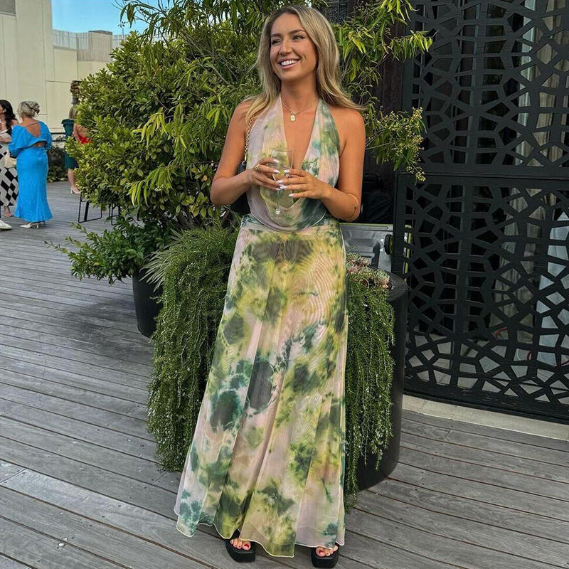 Isley | Drape Maxi Dress