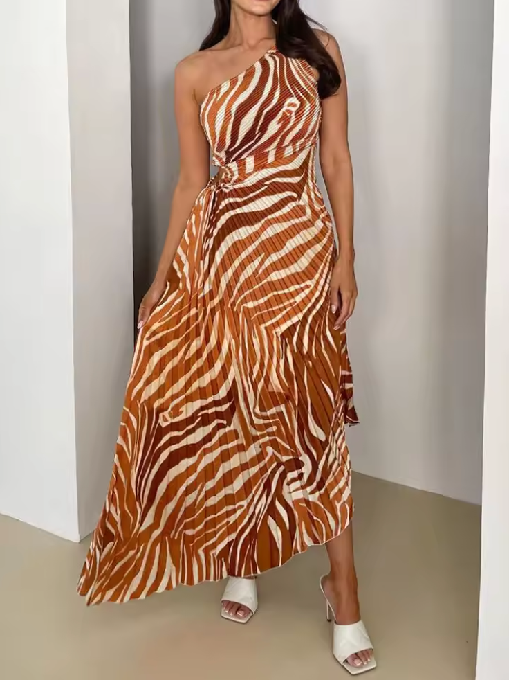 Celeste | Vibrant Printed Gown