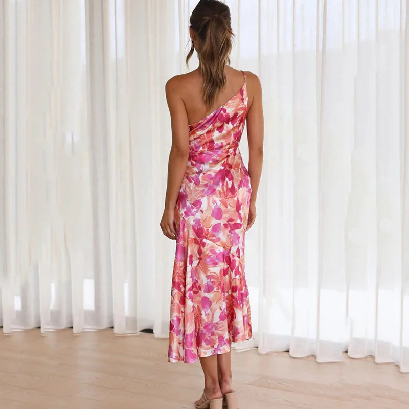 Zenobia | Petal Flame Dress