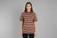 Women’s Striped Short Sleeve Polo T Shirt