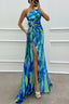 Lorna | Vibrant Draped Gown